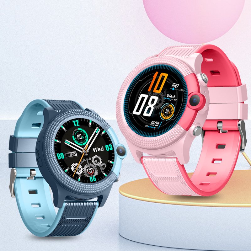 D36 model long tracking distance smart watch anti lost 4G gps watch with sos call remote monitor safe guard for kids
